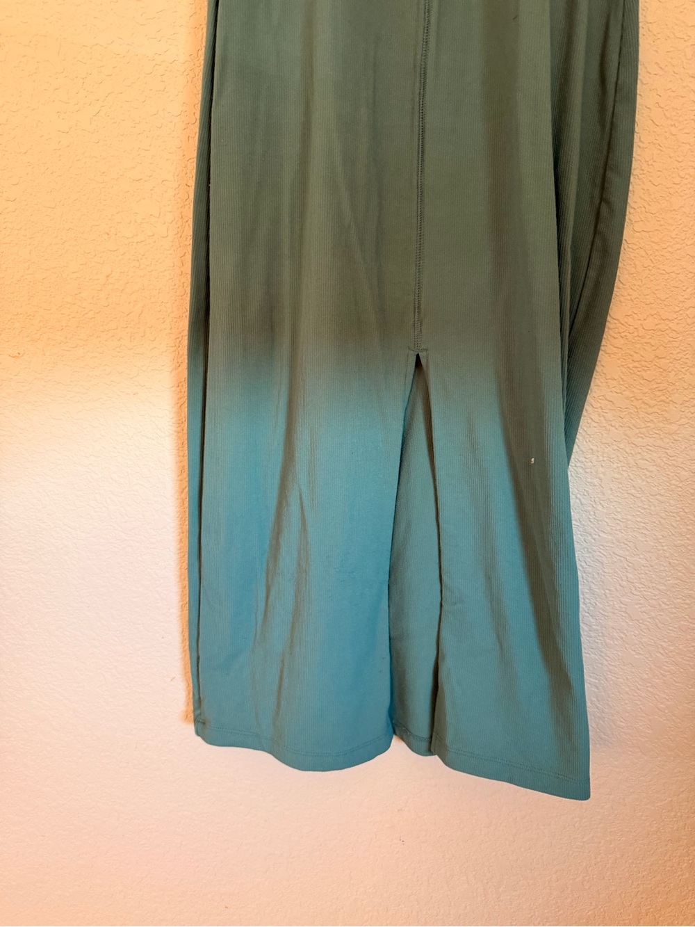 Wild Fable Ribbed Cap Sleeve Midi Dress in Teal - Picture 7 of 9